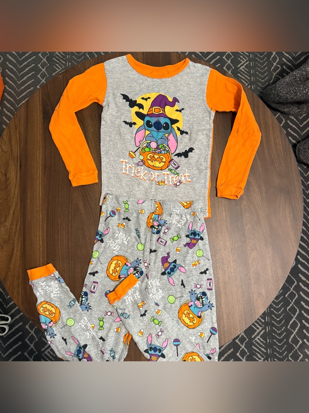 Kids Disney stitch Halloween pajama set